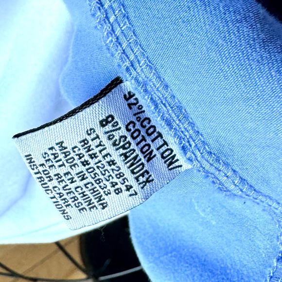 Habitat lavender/blue button front top - Picture 6 of 6